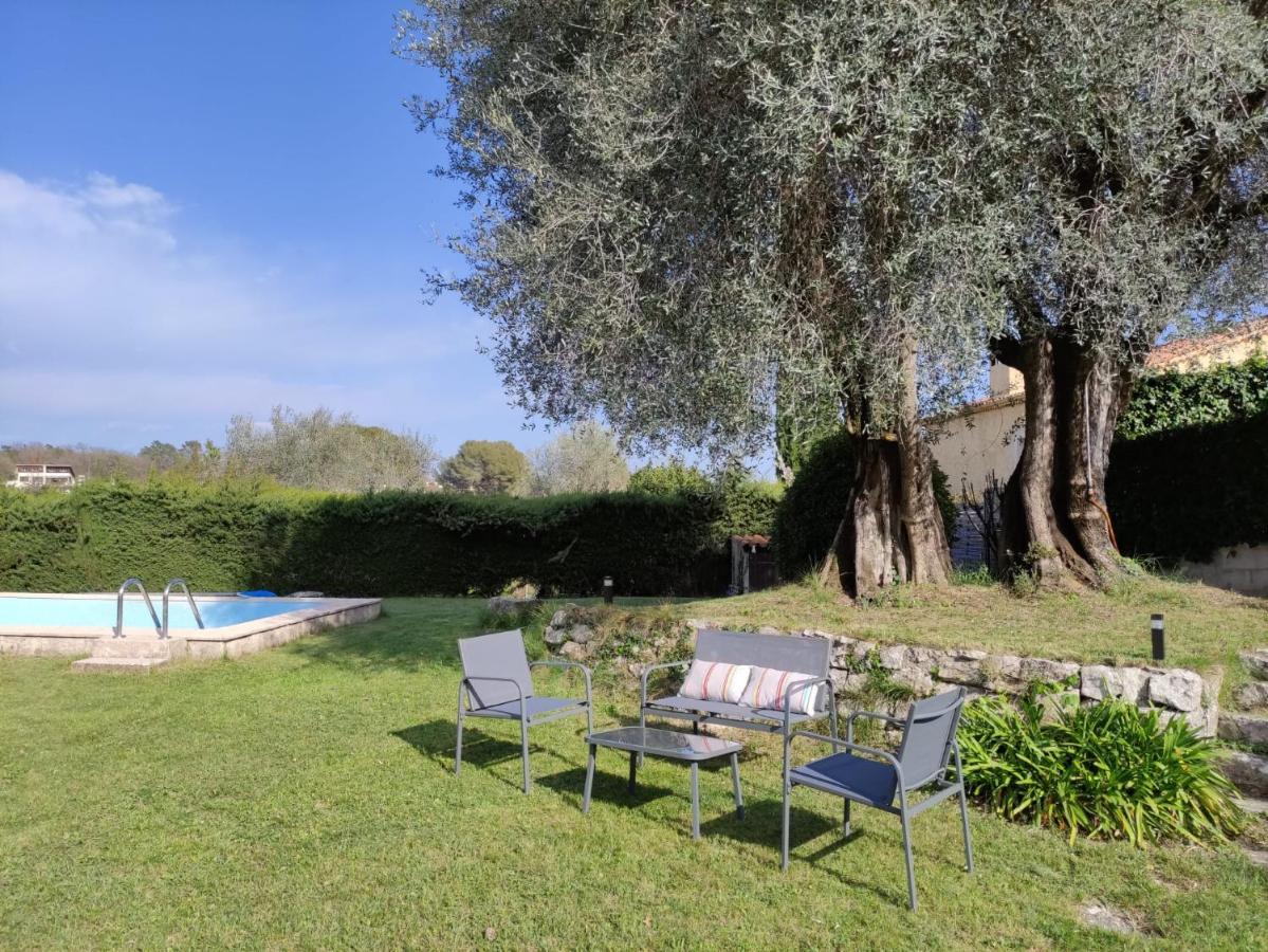 Villa Olivaie St Ange La Gaude Buitenkant foto